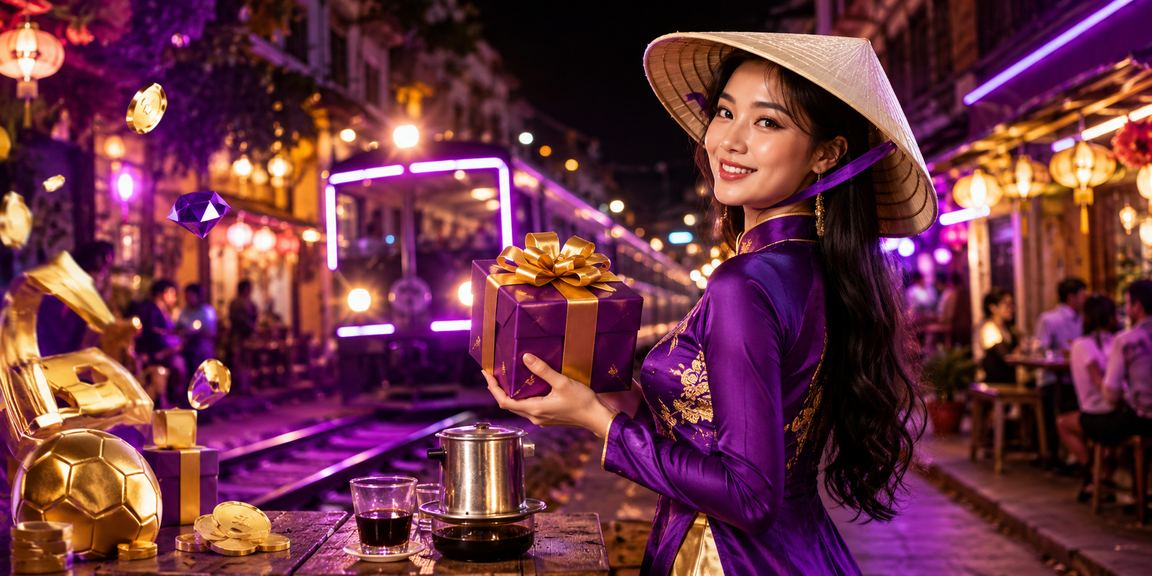Người dùng tại Hà Nội đội nón lá xem tỷ lệ kèo bóng đá trực tuyến và nhận ưu đãi VIP