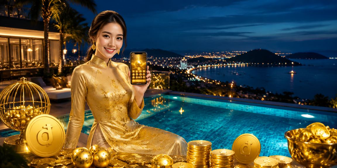 Người phụ nữ trong tà áo dài truy cập hot789 tại Phú Quốc